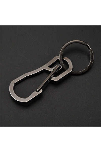 Choice B Titanium Heavy Duty Carabiner Keychain EDC Quick Release Hooks With ...