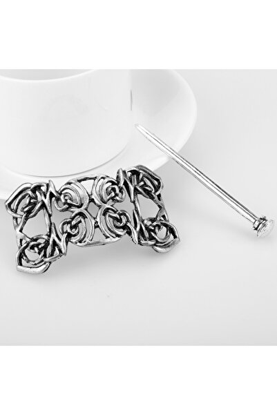 Choice5 9 Viking Hairpin Celtics Knots Crown Vintage Metal Hair Stick Runes D...