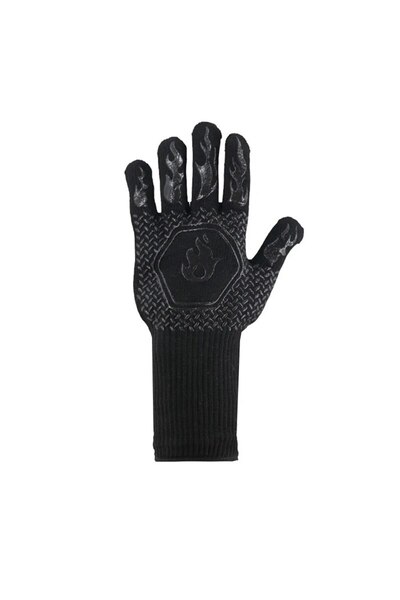 Choice black 1pc High Temperature Protective Gloves, Resistant To High Temper...
