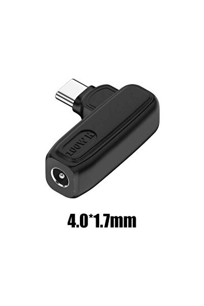 Choice3 1 Piece 4.0x1.7mm DC Power Female Socket To Type-C Male Plug Connecto...