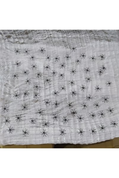 Choice1 100g-20Spider White Super Real Spider Web Fake Spider Halloween Artif...