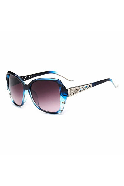 Choice As Picture 02 Blue Fashion Big Purple Sunglasses Women Luxury Brand Sq...