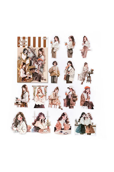 Choice D 30pcs/pack Cute Cartoon Stickers DIY Scrapbooking Collage Junk Journ...