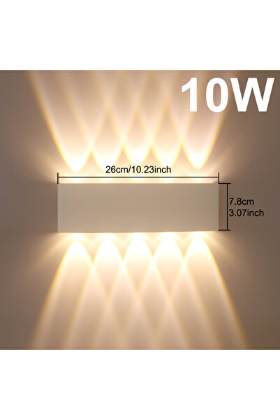 Choice 6500K White 10w 4W 6W 8W 10W Indoor LED Wall Lamp Telescope Simple Whi...