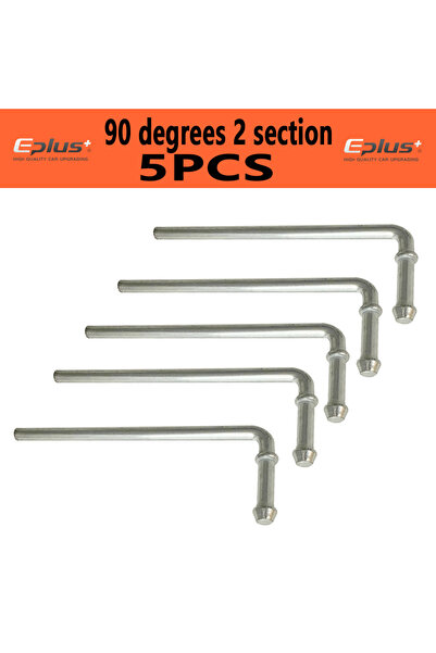 Choice3 90 degrees 5pcs Universal Car Exhaust Pipe Drop Hanger Fastener Steel...