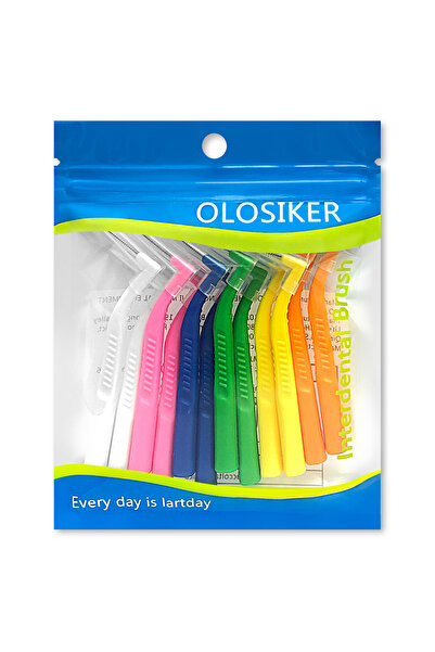 choice2 0.4-1.5mm(SSSSS-M) 12 interdental brushes L-shaped oblique angles for...