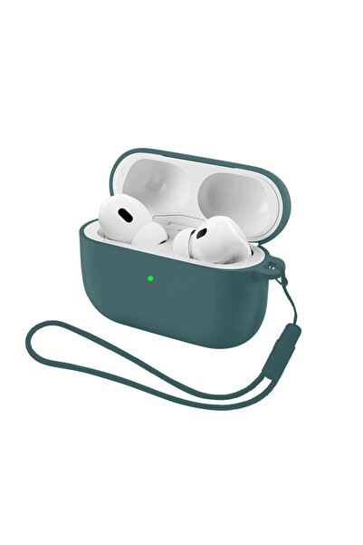 Choice8 For Airpods 4 2024 green 2 in 1 Liquid Silicone Earphone Case for Air...