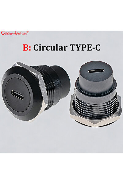 Choice1 B TYPE-C Black ChengHaoRan 1PC Metal D Type Module RJ45 CAT6 USB 3.0 ...