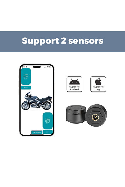 Choice TY05-Motorcycle-2PCS Navifly For IOS Android System Phone display Car ...