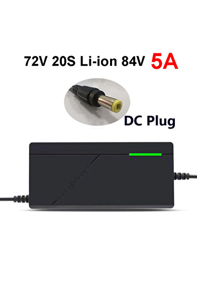 Choice1 EU Plug DC Plug 72V 5A Battery Charger For Lithium 20S 84V Lithium-io...