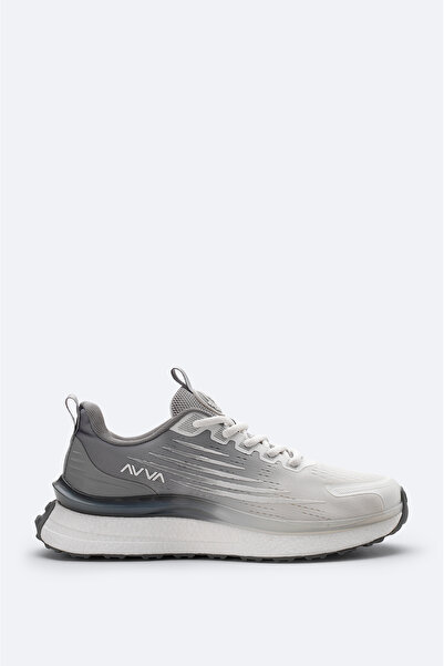 Avva Men's Gray Breathable Lightweight Sneaker Shoes A51Y8013
