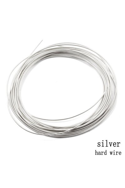 Choice hard wire-silver 10g/lot jewelry accessories Embroidery badge mat,hard...