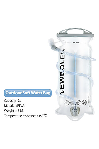 Choice BOT033-White NEWBOLER Water Bladder Hydration Backpack 2L Capacity PEV...