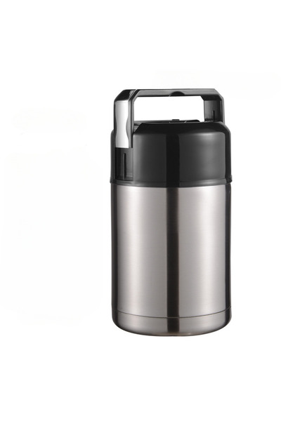 Choice 1000ml Silver Large Capacity 800ML/1000ML Thermos Lunch Box Portable S...