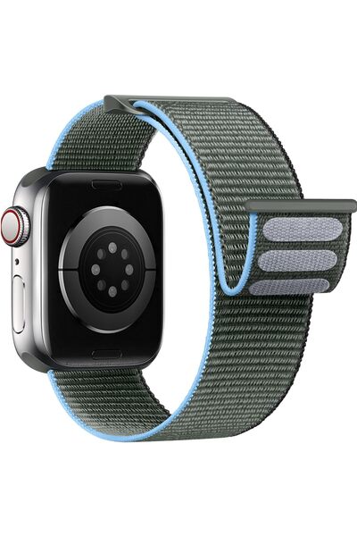Choice 42 44 45 46 49 mm 28Inverness Green Nylon Loop For Watch Strap 45mm 44...