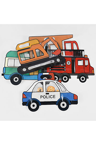 Choice7 10Pcs Mix 5/10/20Pcs Truck Excavator Candy Gift Bag Police Car Constr...
