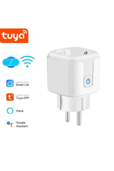 Choice1 20A WIFI Tuya or Zigbee EU Plug WIFI 16/20A, Smart Socket With Power ...