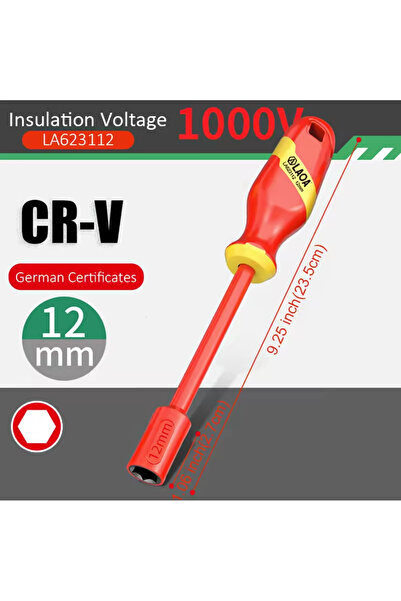 choice2 12mmLA623112 LAOA 1000V Insulated Socket Screwdriver Multifunctional ...