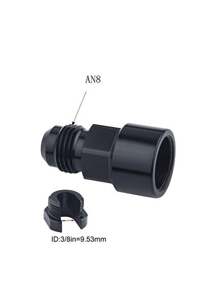 Choice5 AN8 to 3-8 1PC Aluminum 6AN 8AN Male To 3/8" 5/16" Quick Disconnect M...