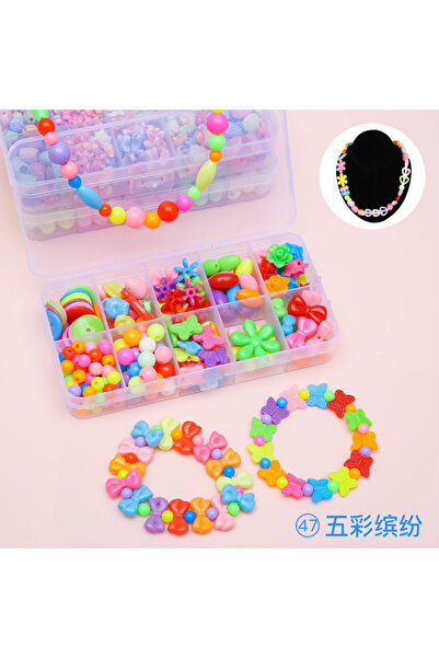 Choice8 B2 Girls DIY Bead Set Jewelry Making Kit for Kids Girl Pearl Beads fo...
