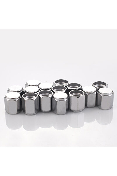 Choice4 B 12pcs Chrome Copper Car Tire Valve Caps Metal Bike Tyre Valve Caps ...