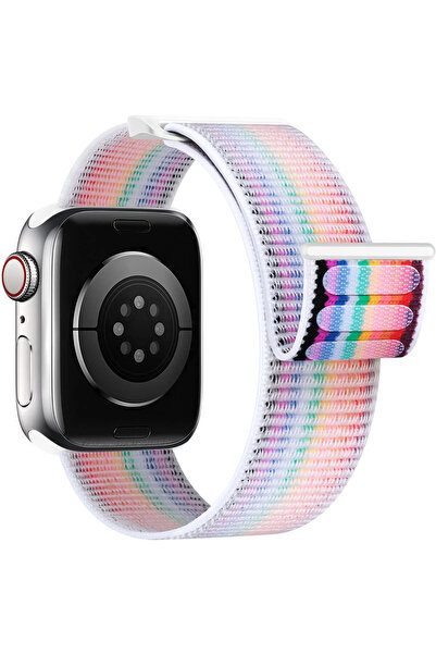 Choice11 38 40 41 S10-11 42mm 17 White Color Nylon Loop For Watch Strap 45mm ...