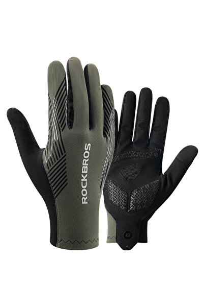 ROCKBROS XXL S310-01 full gloves Cycling Gloves Spring Summer Gloves Touch Sc...