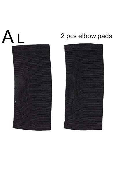 Choice3 L black 2Pcs Elbow Brace Basketball Weightlifting Compression Support...