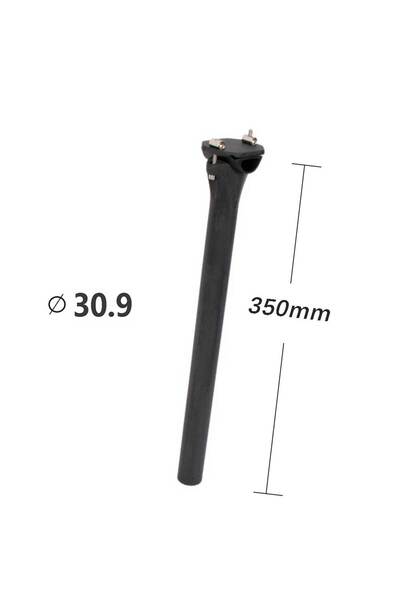 Choice 30.9x350mm elitaone Carbon Seat post MTB/Road Bike Seatposts Ultraligh...