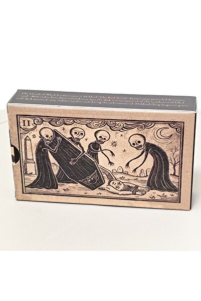 Choice Mildred Payne's Oracle of Black Enchantment 52 Pcs Black Line Imagery ...