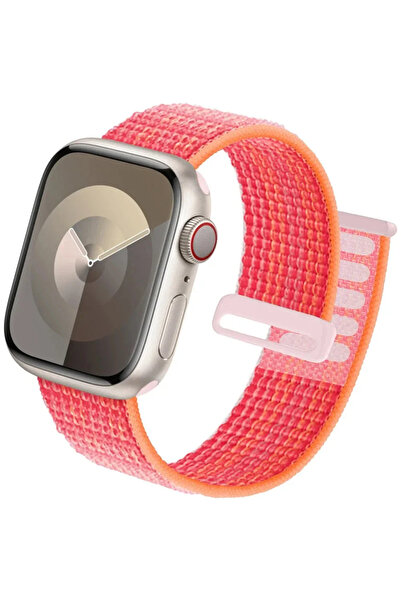 Choice31 38mm-40mm-41mm 23M red Nylon loop Strap For Watch Bands 49mm Ultra2 ...