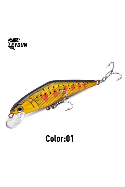 Choice 01 63mm 8g LEYDUN Japan Pesca Stream Fishing Lure 63mm 8g Sinking Minn...