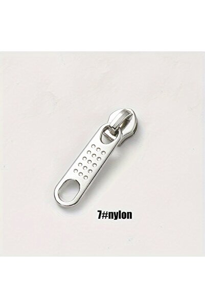 Choice4 10pcs 7size nylon 10 pcs3#5#7# Metal resin nylon lockless zip-up case...