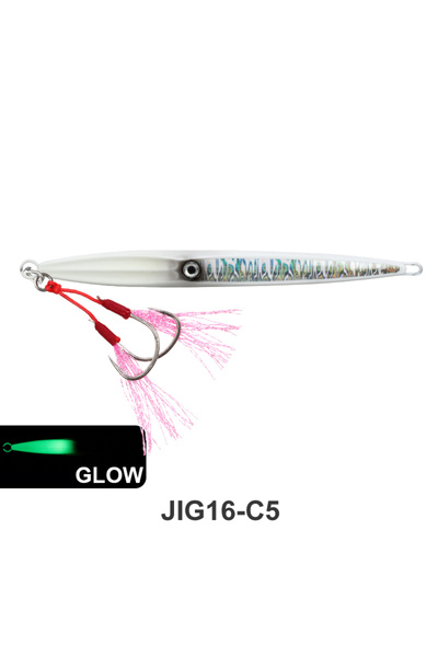 Choice 100g J16-Silver TEASER J16 40g-500g Metal Sinking Jigbiat Saltwater Ca...