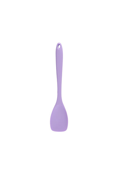 Choice purple 1PC Silicone Flat Head Shovel Integrated all Inclusive Salad Sp...