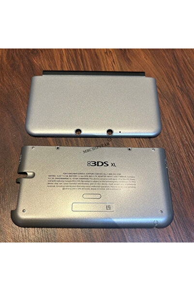Choice3 SILVER High Quality Gaming Accessory For 3DS XL LL Top Buttom Cover G...