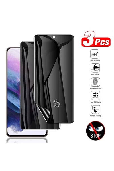 Choice5 3Pcs Privacy Hydrogel For Samsung S10 Plus 3Pcs Privacy Screen Protec...