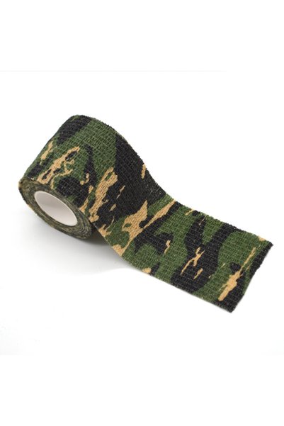 Choice5 Camouflage-2 1Pc 34Colors Tattoo Grip Bandage Non-slip Waterproof Dis...