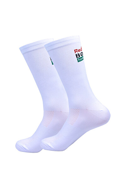 Choice3 One Size green White UAE Cycling Socks FDJ TEAM Lightweight Large Mes...