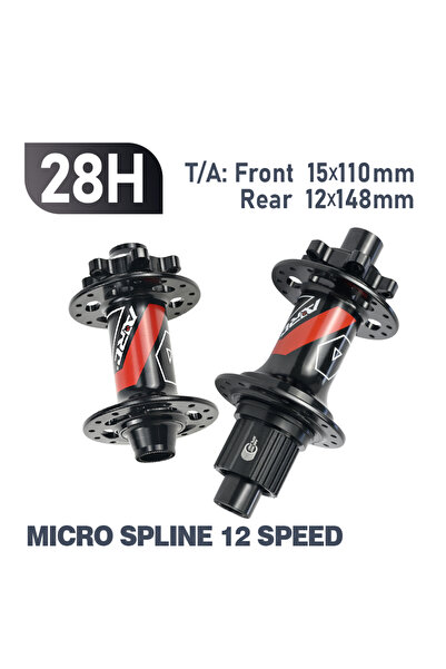Choice 28H MS ARC 28 Holes Boost Hub Front 15x110 Rear 12x148 10x141 Sealed B...