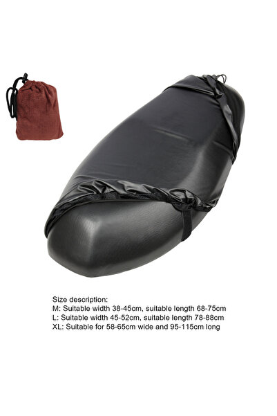 Choice5 APWIKOGER XL Motorcycle Seat Cover Waterproof Rain Dustproof Motorbik...