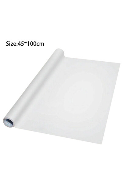 Choice White 45x100CM Adhesive Chalk Board Sticker White Black Wall Sticker T...