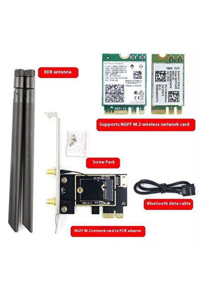 Choice1 Style6 1 Set Supports NGFF M.2 Wireless Network Card DIY Accessories ...