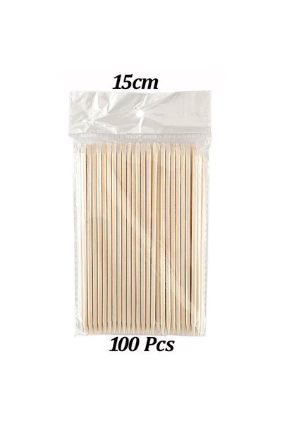 Choice1 150mm 500/200/100 Wood Cuticle Pusher Sticks 63/75/95/105/127/150/178...