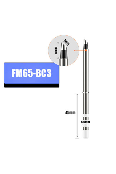 choice2 FM65-BC3 T65 FM65 Soldering Iron Tip for T65 HS01 GD300 T85 Replaceme...