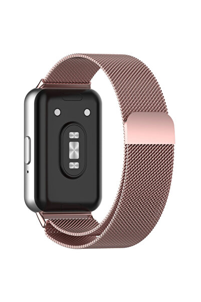 Choice Samsung Galaxy Fit 3 Rose Pink Milanese Strap for Fit 3 Magnetic Stain...