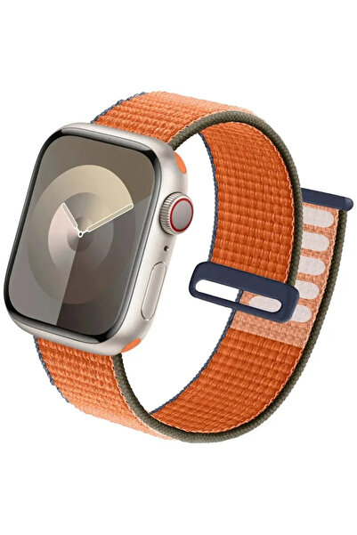 Choice13 38mm-40mm-41mm 70 Orange Nylon loop Strap For Watch Bands 49mm Ultra...