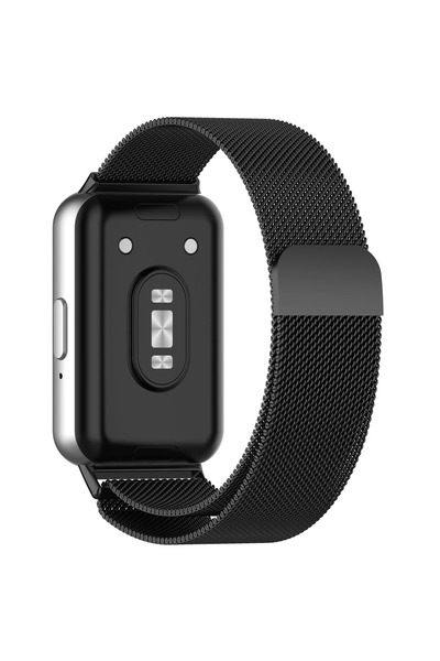 Choice Samsung Galaxy Fit 3 Black Milanese Strap for Fit 3 Magnetic Stainless...