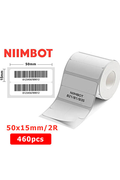 Choice16 ورق ملصقات حرارية Niimbot B21/B1/B31/B203/B3S مقاس 50×15-2R بطول 20-...