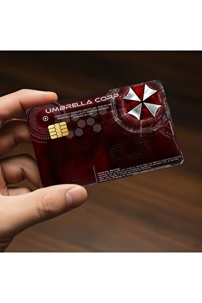 Choice6 z4 18.6x13.7CM Game Umbrella Corporation Credit Decorative Card Stick...